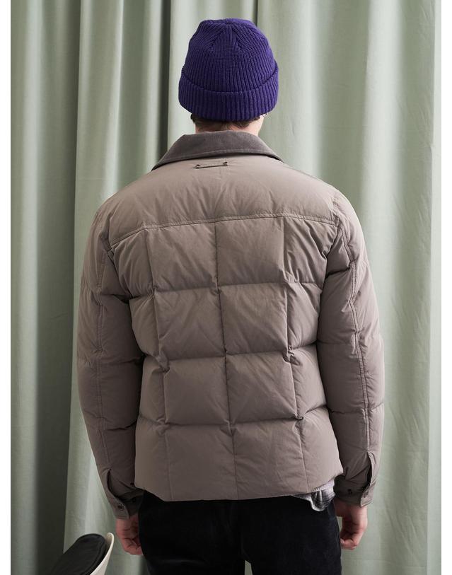 더레이블 더레이블 코듀로이 에리 다운 점퍼 MUOCL5W9401 34 착용컷