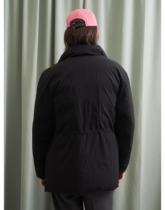 더레이블 더레이블 안퀼팅 다운 사파리 MUOKA5W9511 06 착용컷