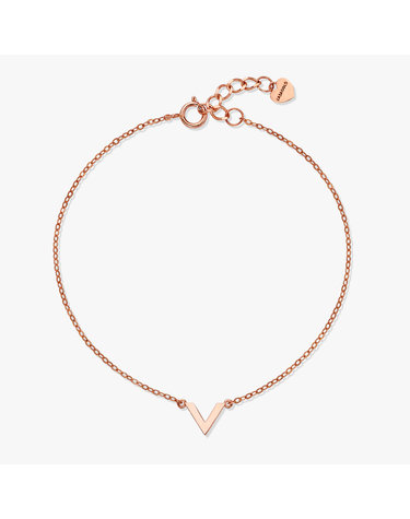 까사골드 18K 페뷸러스 V 팔찌