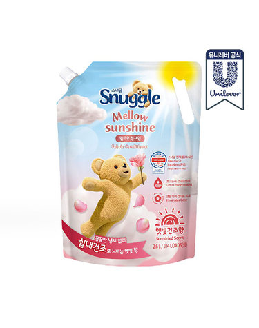 스너글 햇빛건조 섬유유연제 멜로우선샤인 2.6L