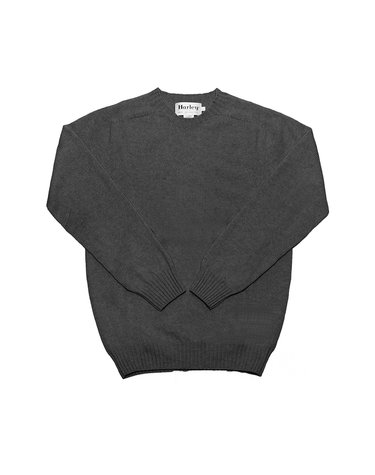 [할리오브스코틀랜드 HARLEY OF SCOTLAND] M3834 7 SHAGGY CHARCOAL 남성 니트
