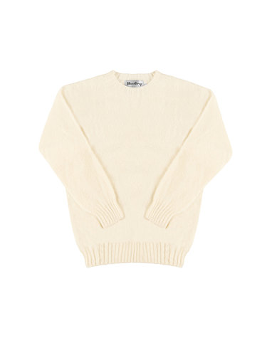 [할리오브스코틀랜드 HARLEY OF SCOTLAND] M3834 7 SHAGGY WINTER WHITE 남성 니트
