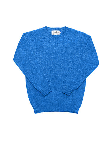 [할리오브스코틀랜드 HARLEY OF SCOTLAND] M3834 7 SHAGGY BLUE TOON 남성 니트