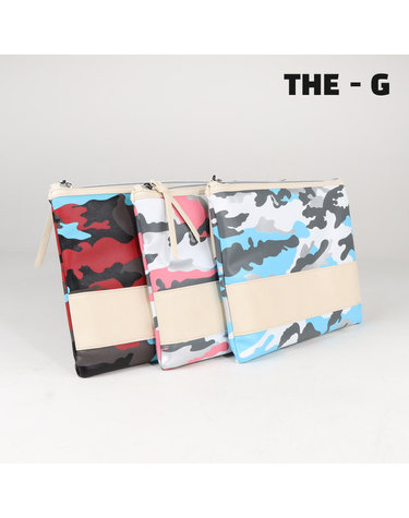 더 지 THE-G  카모 골프 클러치 파우치