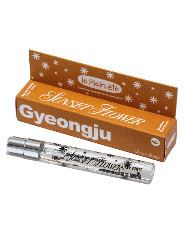 르플랑에떼 도시여행향수 경주 선셋 플라워 EDT 10ml 착용컷