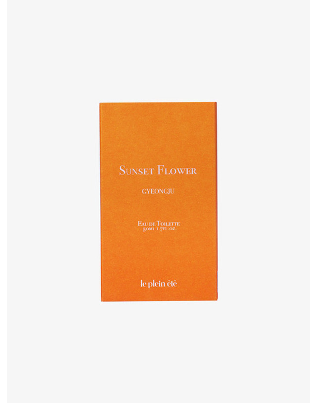 르플랑에떼 도시여행향수 경주 선셋 플라워 EDT 50ml 착용컷