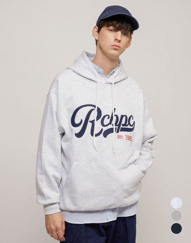 RCB폴로클럽 남녀공용 Rcbpc 1985 그래픽 후드 티셔츠 3color