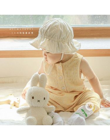 [보리보리] 귀여운 우리 아가의 쫀쫀이 슈트 - 아기 플라워 바디슈트