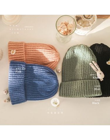 [보리보리] 쪼꼬미의 겨울 패션 아이템이죠 - 4color baby beanie hat 1ea