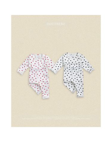 [보리보리] 쁘띠하트실내복