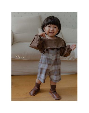 [보리보리] 베베레오 클래식 오버올멜빵팬츠