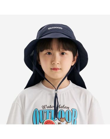 [보리보리] 썸머 넥커버 버킷햇 네이비 OD260AAC01_NVY