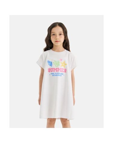 [보리보리] 여아 썸머 저지 원피스 오프 화이트 OD262EOP71_OWH