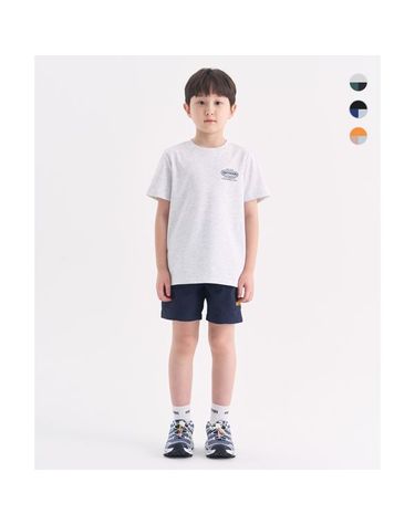 [보리보리] 그래픽 크루 반팔 티셔츠 + 우븐 7부 팬츠 3종 택1 3color OD262HNP03_MIX