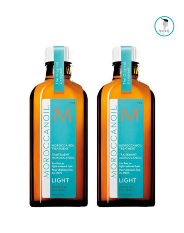 모로칸오일 [직구특가+더블쿠폰][무료배송]트리트먼트 라이트 200ml x 2개