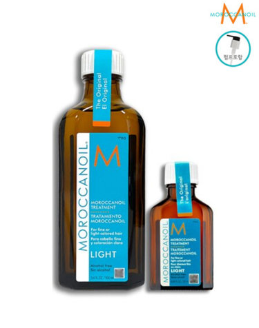 모로칸오일 [직구특가+더블쿠폰][무료배송]트리트먼트 라이트 100ml + 25ml
