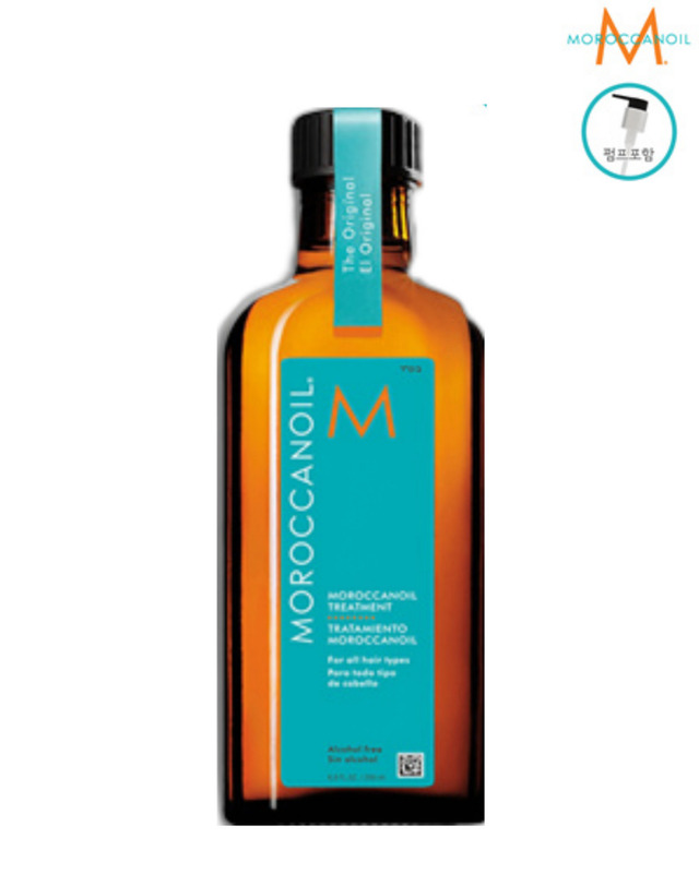 모로칸오일 트리트먼트 오리지널 200ml 착용컷