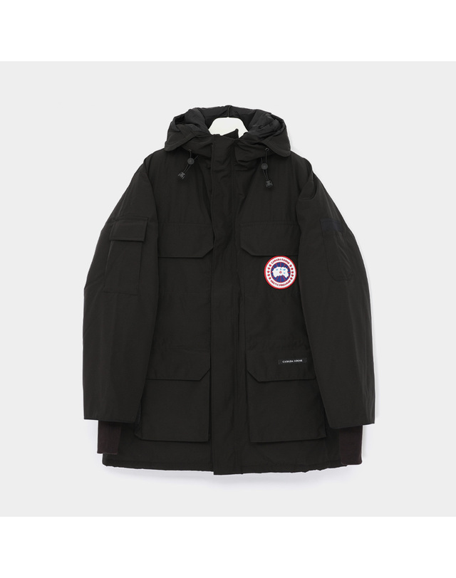 캐나다구스 캐나다구스 26FW 익스페디션 패치로고 후드 패딩 남성 자켓 2051M 9061 착용컷