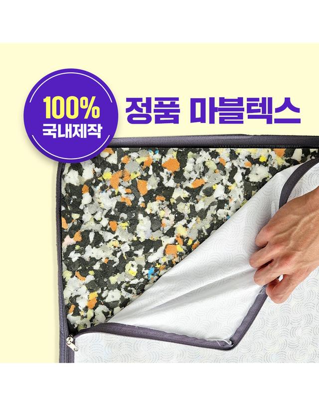 수면공학소 수면공학소 병원용 매트리스 허리에 좋은 탄탄한 단단한 접이식 매트 허리환자 토퍼 착용컷