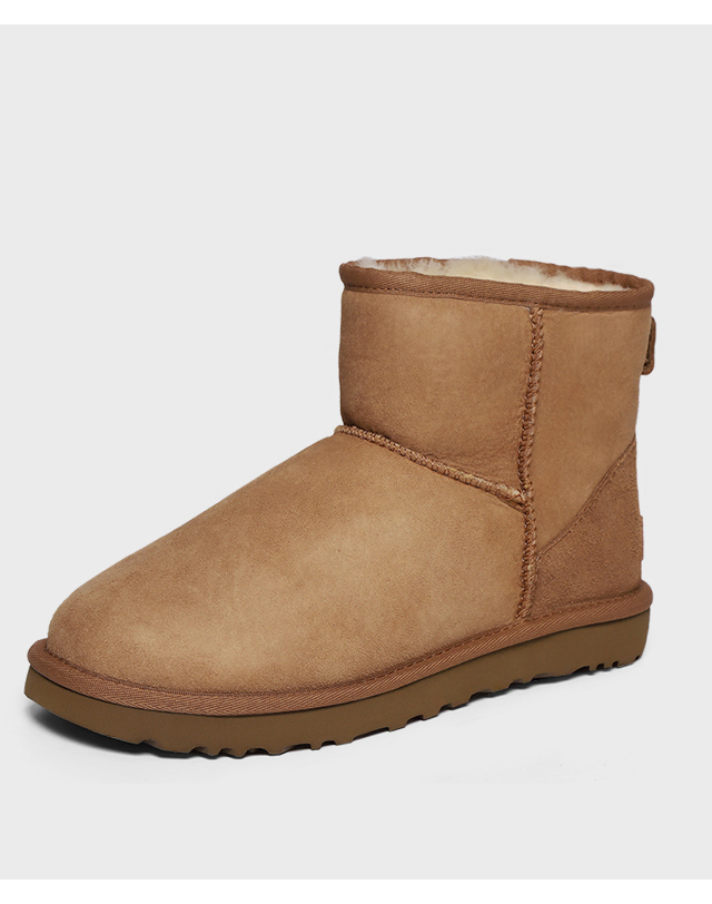 어그 [어그] 미국 UGG 클래식 미니 II Mini 2 부츠 체스트넛 1016222-CHE 착용컷