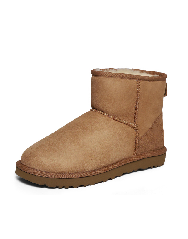 어그 [어그] 미국 UGG 클래식 미니 II Mini 2 부츠 체스트넛 1016222-CHE 착용컷