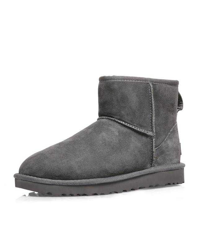 어그 [UGG] 정품 미국 어그 클래식 미니 2 Classic Mini II 부츠 그레이 1016222-GREY 착용컷
