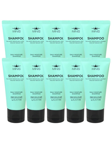 엘지 미니스 데일리 모이스처 샴푸 50ml /미니 여행용 48개입 1박스