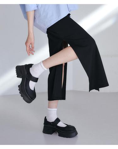 모그어스 메리제인 사틴 플러스 플랫폼 플랫