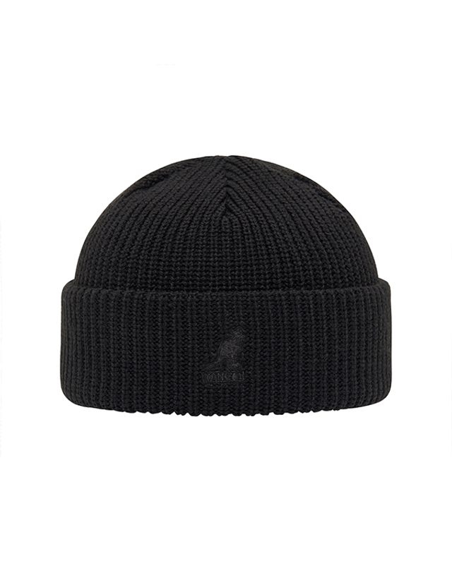 캉골 [캉골] 남녀공용 Cardinal 2Way 비니 모자(K3454 BLACK) 착용컷