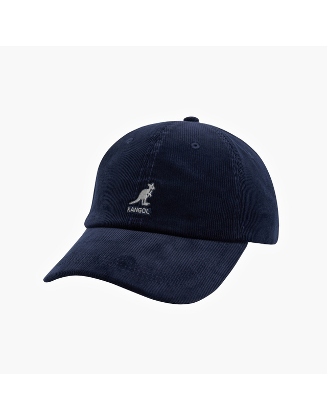 캉골 [캉골] 남녀공용 Cord 코듀로이 볼캡 모자(K5206HT NAVY) 착용컷
