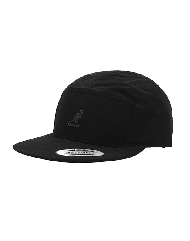 캉골 [캉골] 남녀공용 Soft Touch 5Panel 볼캡 모자(K5327 BLACK) 착용컷