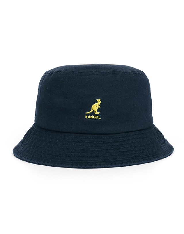 캉골 [캉골] 남녀공용 Washed 버킷햇 벙거지 모자(K4224HT NAVY) 착용컷