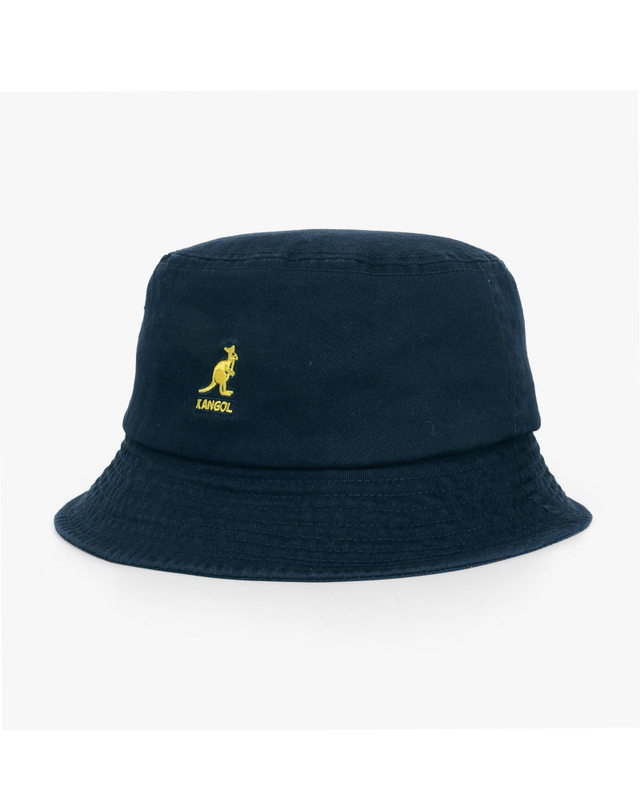 캉골 [캉골] 남녀공용 Washed 버킷햇 벙거지 모자(K4224HT NAVY) 착용컷
