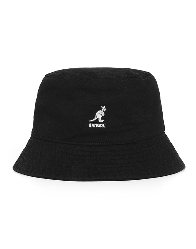 캉골 [캉골] 남녀공용 Washed 버킷햇 벙거지 모자(K4224HT BLACK) 착용컷