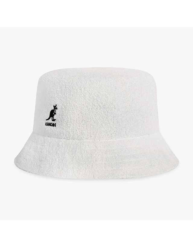 캉골 [캉골] 남녀공용 Bermuda 버킷햇 벙거지 모자(K3050ST WHITE) 착용컷