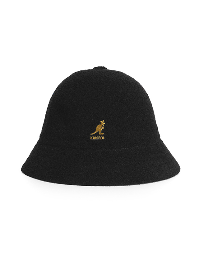 캉골 [캉골] 남녀공용 Bermuda Casual 버킷햇 벙거지 모자(0397BC BLACK GOLD) 착용컷