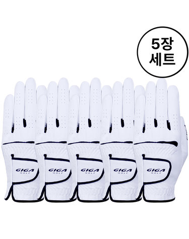 기가골프 기능성 골프장갑 남성용(한손)_GA716 5장세트