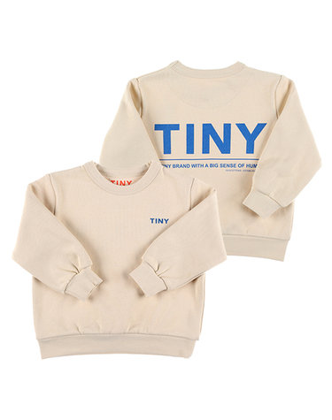 타이니코튼 AW24-161 M01 (Tiny sweatshirt) 그래픽 로고 아동 맨투맨