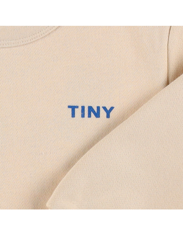 타이니코튼 타이니코튼 AW24-161 M01 (Tiny sweatshirt) 그래픽 로고 아동 맨투맨 착용컷