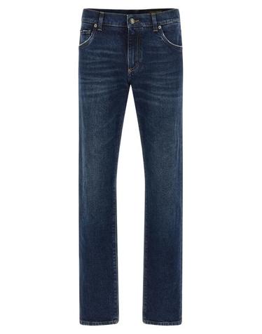 [해외직구] 25FW 돌체앤가바나 데님 팬츠 GY07CDG8OE8S9001 Blue