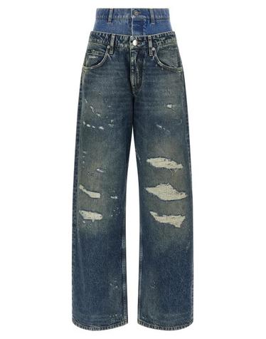 [해외직구] 25FW 돌체앤가바나 데님 팬츠 FTDGSDG8OH5S9001 Blue