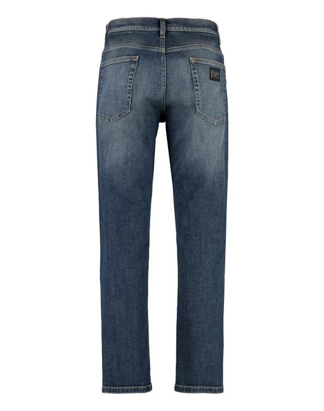 돌체앤가바나 [해외직구] 23SS 돌체앤가바나 스트레이트 팬츠 GYJDADG8GW9 S9001 Denim 착용컷