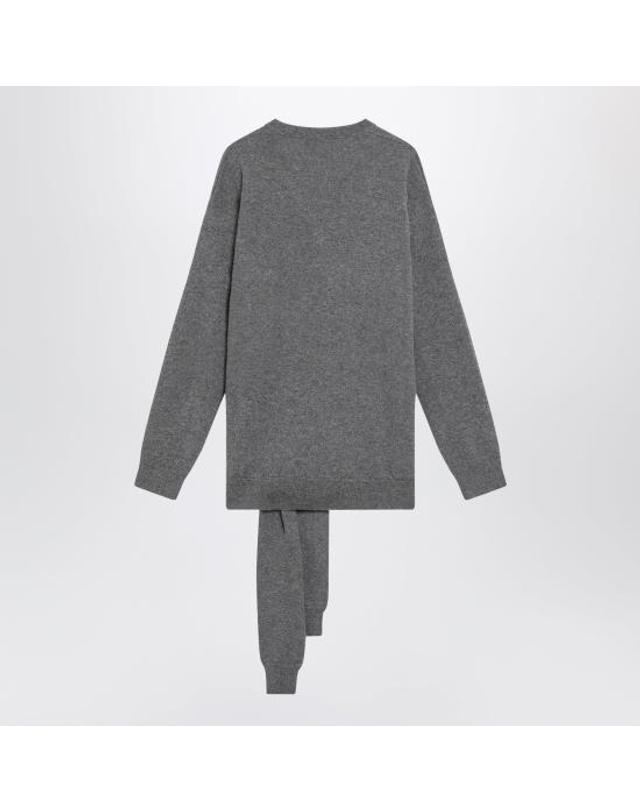 돌체앤가바나 [해외직구] 25FW 돌체앤가바나 긴팔 티셔츠 FXY21ZJBW0Q Grey 착용컷