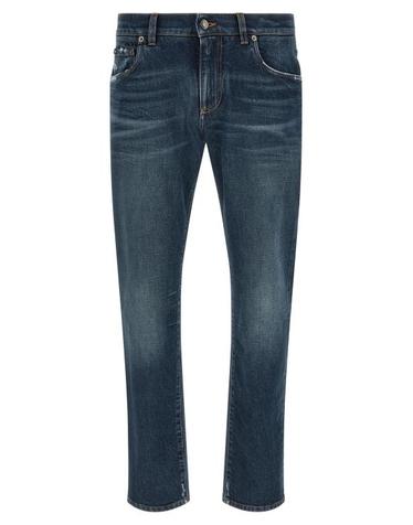 [해외직구] 26SS 돌체앤가바나 데님 팬츠 GY07CZG8KF4S9001 Blue