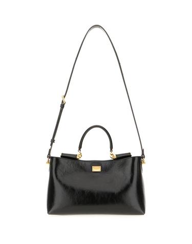 [해외직구] 26FW 돌체앤가바나 Medium Vittoria calfskin 핸드백 BB7896AZ000 80999 Nero