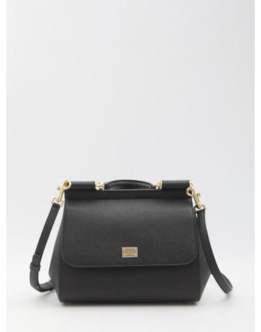 [해외직구] 26FW 돌체앤가바나 라지 시실리 핸드백 BB6002 B100180999 BLACK