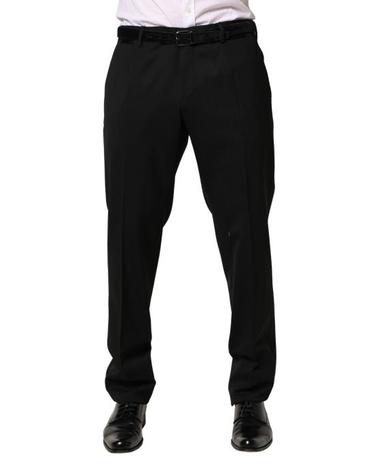 [해외직구] 돌체앤가바나 수트 팬츠 PAN77355 BLACK