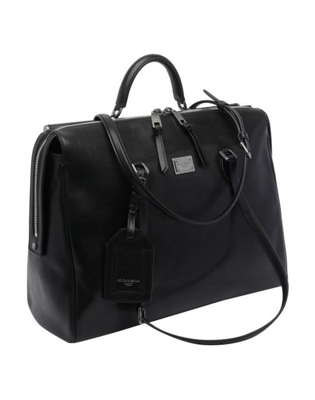 돌체앤가바나 [해외직구] 26SS 돌체앤가바나 Vittoria calfskin 백 BM7825 AH85080999 BLACK 착용컷
