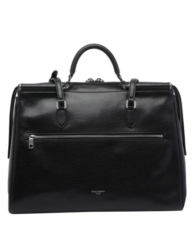 돌체앤가바나 [해외직구] 26SS 돌체앤가바나 Vittoria calfskin 백 BM7825 AH85080999 BLACK 착용컷