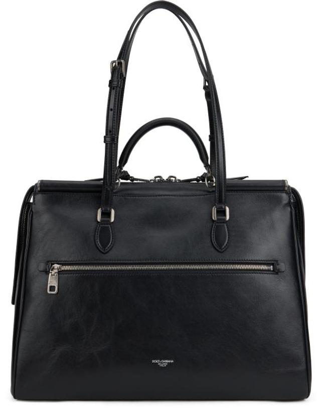 돌체앤가바나 [해외직구] 26SS 돌체앤가바나 Vittoria calfskin 백 BM7825AH85080999 black 착용컷